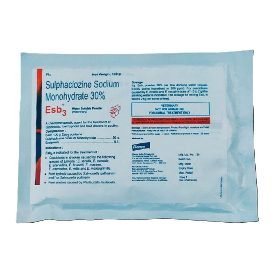 ESB 3 (100gm) Coccidiosis Antibiotic