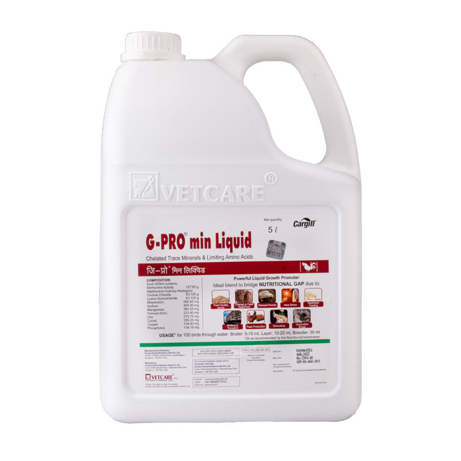 G-Pro min Liquid (5 Ltr) - Ultimate Growth Promoter